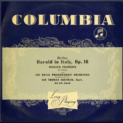 Hector Berlioz / William Primrose / Sir Thomas Beecham / The Royal Philharmonic Orchestra Harold In Italy, Op.16