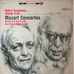 Wolfgang Amadeus Mozart / Robert Casadesus / George Szell Concertos No. 22 In E Flat, K. 482 / No. 23 In A Major, K. 488