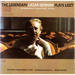 Franz Liszt / Lazar Berman The Legendary Lazar Berman Plays Liszt (The Twelve Transcendental Etudes / Hungarian Rhapsody No. 3 / Spanish Rhapsody)