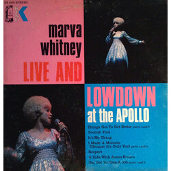 Marva Whitney Live And Lowdown At The Apollo