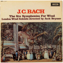 Johann Christian Bach / London Wind Soloists / Jack Brymer The Six Symphonies For Wind