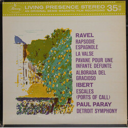 Maurice Ravel / Jacques Ibert / Detroit Symphony Orchestra / Paul Paray Rapsodie Espagnole, La Valse, Pavane Pour Une Infante Défunte, Alborada Del Gr
