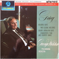 Edvard Grieg / George Weldon / Philharmonia Orchestra Holberg Suite / Two Elegiac Melodies / Sigurd Jorsalfar Suite / Cowkeeper's Tune And Country Dan