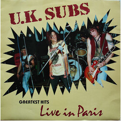Uk Subs Live And Loud ( Aka Greatest Hits In Paris) Vinyl LP