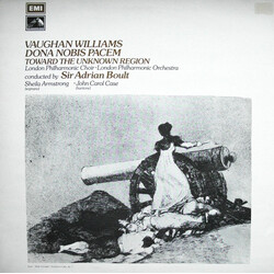 Ralph Vaughan Williams / The London Philharmonic Choir / The London Philharmonic Orchestra / Sir Adrian Boult Dona Nobis Pacem / Toward The Unknown Re