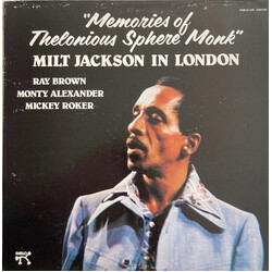 Milt Jackson Milt Jackson In London " Memories Of Thelonious Sphere Monk"