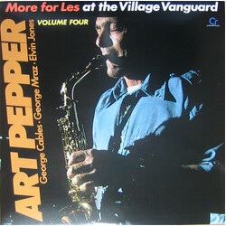 Art Pepper More For Les - At The Village Vanguard, Vol. 4
