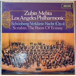 Zubin Mehta / Los Angeles Philharmonic Orchestra / Arnold Schoenberg / Alexander Scriabine Verklärte Nacht (Op.4) / The Poem Of Ecstasy