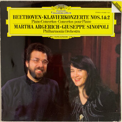 Ludwig Van Beethoven / Martha Argerich / Giuseppe Sinopoli / Philharmonia Orchestra Klavierkonzerte Nos. 1 & 2