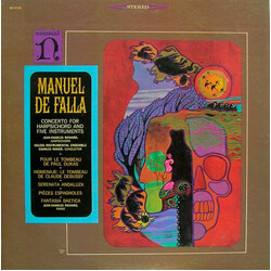 Manuel De Falla / Jean-Charles Richard / Valois Instrumental Ensemble / Charles Ravier Concerto For Harpsichord And Five Instruments