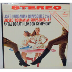 Franz Liszt / George Enescu / Antal Dorati / The London Symphony Orchestra Hungarian Rhapsodies 2 & 3 / Roumanian Rhapsodies 1 & 2