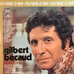 Gilbert Bécaud Disque D'Or
