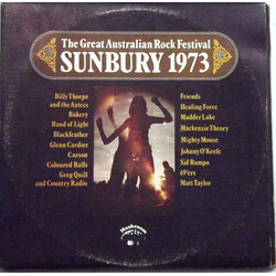 Various The Great Australian Rock Festival, Sunbury 1973 Vinyl 3 LP