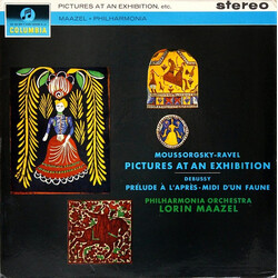 Modest Mussorgsky / Maurice Ravel / Claude Debussy / Philharmonia Orchestra / Lorin Maazel Pictures At An Exhibition / Prélude À L'Après-Midi D'Un Fau
