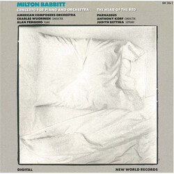 Milton Babbitt / American Composers Orchestra / Charles Wuorinen / Alan Feinberg / Parnassus (2) / Anthony Korf / Judith Bettina Concerto For Piano An