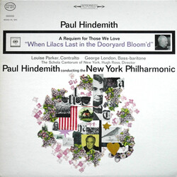 Paul Hindemith / Louise Parker / George London (2) / Schola Cantorum Of New York / Hugh Ross / Paul Hindemith / The New York Philharmonic Orchestra A 