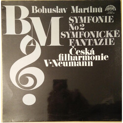 Bohuslav Martinů / The Czech Philharmonic Orchestra / Václav Neumann Symfonie No2 / Symfonické Fantazie