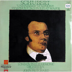 Franz Schubert / The London Philharmonic Orchestra / John Pritchard "Unfinished" Symphony / Symphony No. 5 In B Flat Major