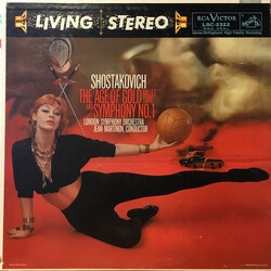 Dmitri Shostakovich / The London Symphony Orchestra / Jean Martinon Symphony No. 1 Op.10 / The Age Of Gold - Ballet Suite Op.22
