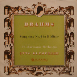 Johannes Brahms / Otto Klemperer / Philharmonia Orchestra Symphony No.4 In E Minor
