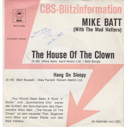 Mike Batt / The Mad Hatters (7) The House Of The Clown