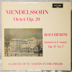 Felix Mendelssohn-Bartholdy / Luigi Boccherini / The Academy Of St. Martin-in-the-Fields Octet Op. 20 · Quintet In C Major Op. 37 No.7