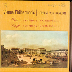 Wolfgang Amadeus Mozart / Joseph Haydn / Wiener Philharmoniker / Herbert Von Karajan Symphony In G Minor, K. 550 / Symphony In D Major, No. 104