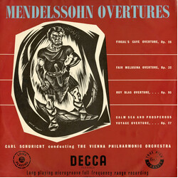 Felix Mendelssohn-Bartholdy / Wiener Philharmoniker / Carl Schuricht Mendelssohn Overtures