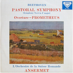 Ludwig van Beethoven / L'Orchestre De La Suisse Romande / Ernest Ansermet Pastoral Symphony / Overture - Prometheus