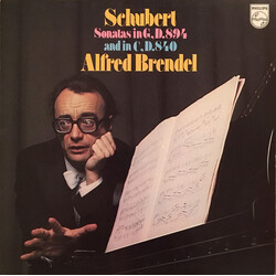 Franz Schubert / Alfred Brendel Sonatas In G, D.894 And In C, D.840