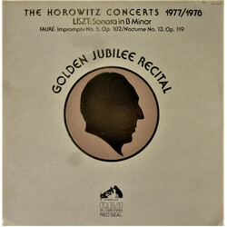 Vladimir Horowitz / Franz Liszt / Gabriel Fauré The Horowitz Concerts 1977/1978 (Golden Jubilee Recital)