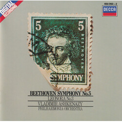 Ludwig van Beethoven / Philharmonia Orchestra / Vladimir Ashkenazy Symphony No. 5 / "Leonore" No. 3