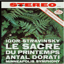 Igor Stravinsky / Antal Dorati / Minneapolis Symphony Orchestra Le Sacre Du Printemps