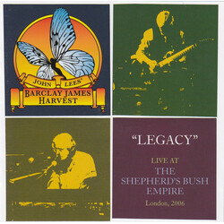 John Lees' Barclay James Harvest Legacy - Live At The Shepherds Bush Empire, London 2006 Multi CD/DVD