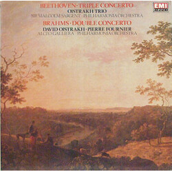 Ludwig Van Beethoven / David Oistrakh Trio / Sir Malcolm Sargent / Philharmonia Orchestra / Johannes Brahms / David Oistrach / Pierre Fournier / Alceo