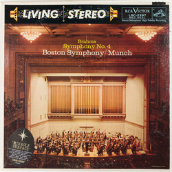 Johannes Brahms / Charles Munch / Boston Symphony Orchestra Symphony No. 4 In E Minor, Op. 98