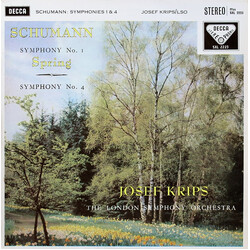 Robert Schumann / Josef Krips / The London Symphony Orchestra Symphony No. 1 Spring / Symphony No. 4