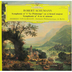 Robert Schumann / Berliner Philharmoniker / Herbert von Karajan Symphonie N° 1 "Le Printemps" En Si Bémol Majeur - Symphonie N° 4 En Ré Mineur