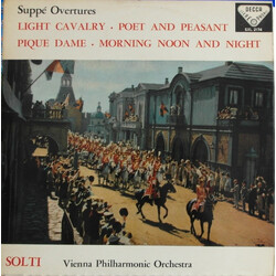 Franz von Suppé / Georg Solti / Wiener Philharmoniker Overtures (Light Cavalry •  Poet And Peasant •  Pique Dame •  Morning Noon And Night)