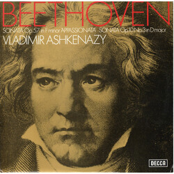 Ludwig van Beethoven / Vladimir Ashkenazy Sonata Op.57 In F Minor "Appassionata" Sonata Op.10 No.3 In D Major