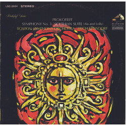 Sergei Prokofiev / Boston Symphony Orchestra / Erich Leinsdorf Symphony No. 3 / Scythian Suite (Ala And Lolly)