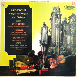 Tomaso Albinoni/Michel Corrette/Georg Friedrich Händel/Wolfgang Amadeus Mozart Adagio For Organ And Strings / Concerto For Organ, Flute And Strings / 