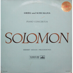 Edvard Grieg / Robert Schumann / Solomon (6) / Herbert Menges / Philharmonia Orchestra Piano Concertos