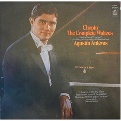 Agustin Anievas / Frédéric Chopin The Complete Waltzes - The Traditional "Fourteen" Plus Five Posthumously Published Waltzes