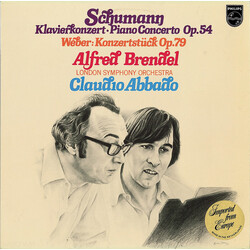 Robert Schumann / Carl Maria Von Weber / Alfred Brendel / The London Symphony Orchestra / Claudio Abbado Klavierkonzert Op. 54 / Konzertstück Op. 79