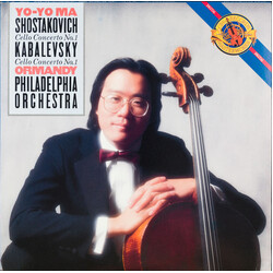 Yo-Yo Ma / Eugene Ormandy / The Philadelphia Orchestra / Dmitri Shostakovich / Dmitry Kabalevsky Cello Concerto No. 1 / Cello Concerto No. 1