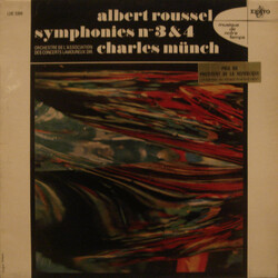 Albert Roussel / Orchestre Des Concerts Lamoureux / Charles Munch Symphonies Nos 3 & 4