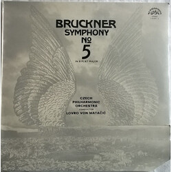 Anton Bruckner / The Czech Philharmonic Orchestra / Lovro Von Matacic Symphony No 5 In B Flat Major