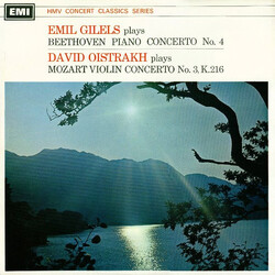 Ludwig van Beethoven / Wolfgang Amadeus Mozart / Emil Gilels / David Oistrach Piano Concerto No. 4 / Violin Concerto No. 3, K. 216