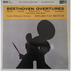 Ludwig van Beethoven / The London Philharmonic Orchestra / Eduard van Beinum Beethoven Overtures